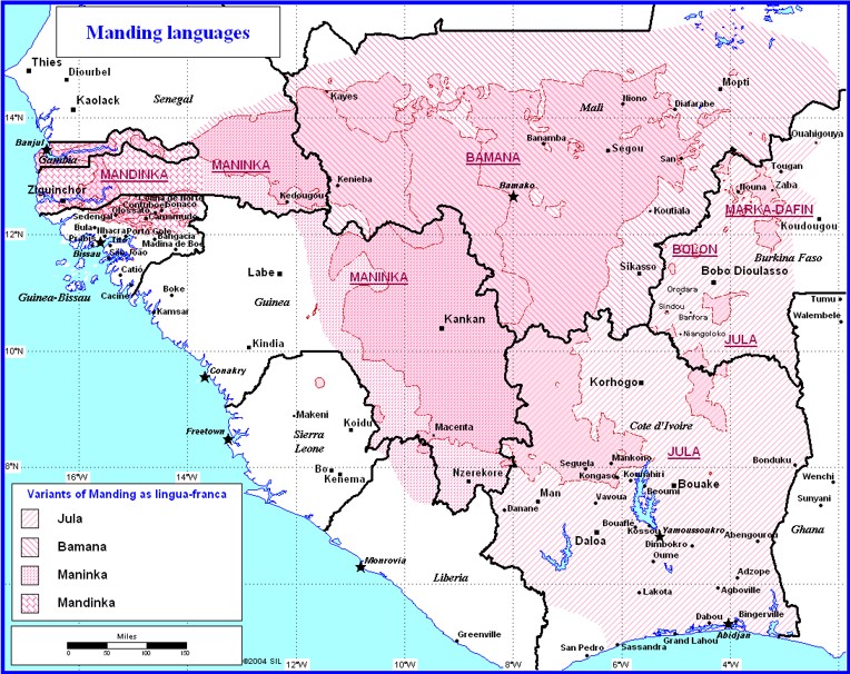 Manding varieties